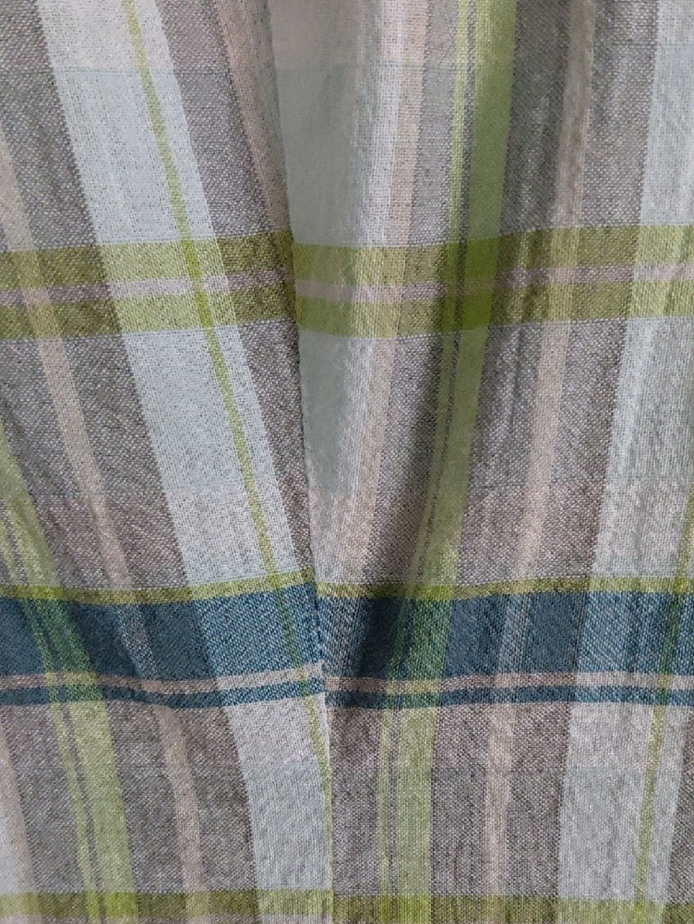 Eddie Bauer Short Sleeve Plaid Shaped Fit Button Up Shirt Outdoor Gorpcore - Picture 12 of 15